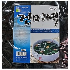 [삼화해조류] 완도산 산모미역 350g 최상품 선물용, 1개