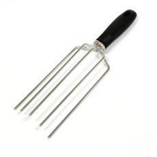 김치포장 젓갈링 원형손잡이 야채포크 젓갈링P손잡이-2호.KSJ