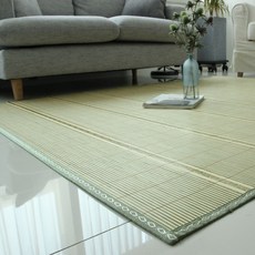 시원체크 대자리 180x230cm 대자리 침 시원한자리 나무 여름 러그 돗자리 왕골자리 오크자리 마작 방석, 본상품선택