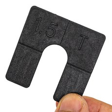 툴리고 심패드 1.5T 다용도 돌 쿠사비 타일 작업 간격 이지 커팅, 검정색, 400개