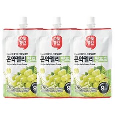 오늘좋은 곤약젤리 청포도 150g, 3개