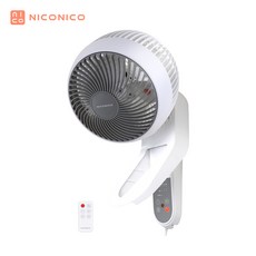 NICONICO 360° 9吋 遙控循環壁扇, NI-EW935
