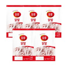 올품 뼈있는 통닭발 1kg 5개 생닭발 냉장 손질닭발