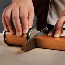 마술사 다용도 롤러 다이아몬드 칼갈이, 1개, 브라운