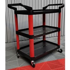 트롤리 카트 세차 의자 바퀴달린 호스 트리거 세차용품 버킷 이동식, 1. 레드 미니