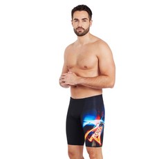 ZOGGS 抗氯快乾專業泳褲 運動泳褲 成人泳褲 男性泳褲 及膝泳褲 四角泳褲 游泳 海邊 飆速 光感