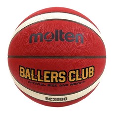몰텐 - 볼러스클럽 농구공 올라운드용 합성가죽, 6호, 1개, BC3000