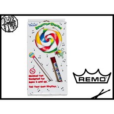Remo Lollipop Drum 六吋棒棒糖鼓 【美鼓打擊】兒童打擊樂器 棒棒糖造型 訓練手眼協調, 1個