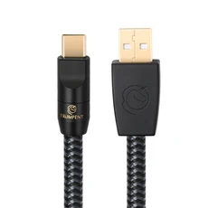 ERUMPENT HIFI USB OTG 케이블 고품질 OCC 디코더 DAC 사운드 카드 A-B 쉴드 USB 타입 A to B