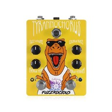 Fuzzrocious Pedals 퍼즈로셔스 페달즈 TYRANNOCHORUS/코러스 퍼즈 기타 이펙터, 1개