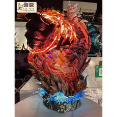 ZZDD 1/6 業火魯夫2.0 航海王和之國鬼島屋頂決戰 模型 精緻收藏 完美重現, 1個