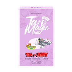 湯姆貓與傑利鼠 芋魔拿鐵 (15包/盒), 10g, 15個