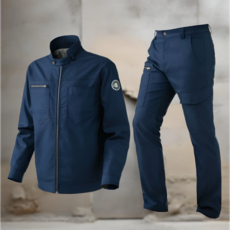 윌비 PR105 PR405 사계절 스판 작업복 상하세트 건설 현장 작업자복