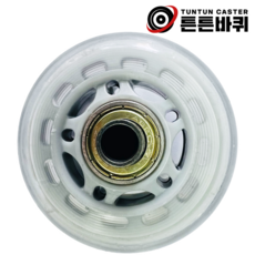 6.4cm(2.5인치) 무소음 우레탄 바퀴 휠세트 바퀴만 캐스터 중국산, 선택1~24 중국산 경량(50~120kg), 선택7_5cm(2인치)무소음 바퀴만 세트