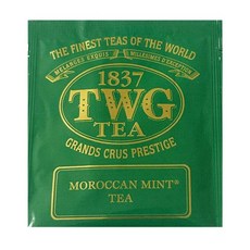 Tewei Tea Original 수입 찜녹차 민트녹차 얼그레이티 상쾌한 티백 싱가포르 수입
