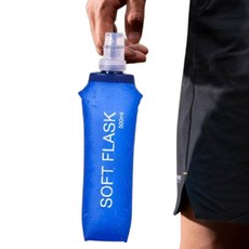 등산 휴대용 워터백 물통 1개 블루 아웃도어 러닝 스포츠용 500ml
