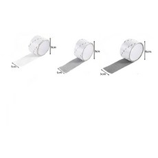 紗窗修補膠帶 防蚊門簾補洞神器 灰色自黏紗窗貼 門簾修補 窗紗補丁 免打孔隱形紗窗網, 18個