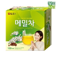 담터 메밀차 100티백 사무실 탕비실 대용량, 1.5g, 100, 1