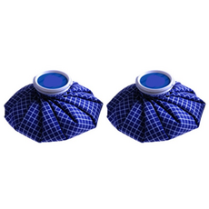 OH MY BOYFRIEND 高爾夫冰袋, （中）格紋藍 2ea Set