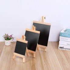 스탠드형 이젤 칠판 간판 중형 (25X48cm) eun7440gg, 단일