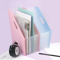 핑크풋 아코디언 인덱스 화일, 아코디언인덱스화일_블루