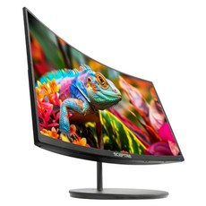 새로운 SCEPTRE 98 게이밍 100HZ 27인치 1080P 모니터 커브드 R1500, 4 24" Curved 100Hz DP HDMI 202