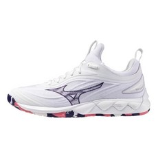 Mizuno Wave Luminous 3 男女款 排球鞋 室內運動鞋 V1GC242020 白紫, 1個, 23.0 CM