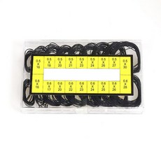 200PCS 시계 케이스 고무 방수 가스켓 엔드 도구 제조 5MM 박스형 6MM 수리 하이 업체 두께, a box