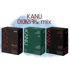 카누 아메리카노 마일드 다크 디카페인 블랙 스틱 혼합 30T, 1세트, 30개입