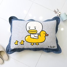 홈메이드 순면 100% 워싱 베개커버 누빔 베개피 B급패밀리