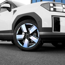 디올뉴 싼타페 MX5 호환 20인치 휠마스크 휠스티커, MX5_전용_20인치_블랙_포지드카본, 1세트