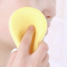 거품이 풍성한 해면스펀지 퍼프 클렌징 각질제거