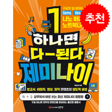 하나면 다 된다 제미나이 + 쁘띠수첩 증정, 성안당, 앤미디어