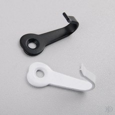 루마 후크 옷걸이 주방, 올챙이옷걸이/백색/소/CB