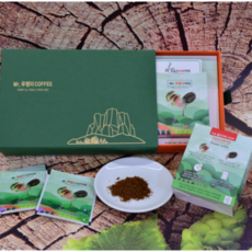 무등산 수박 분말 커피 선물세트 1박스(10포X2팩) 답례품 광주 특산품 특산물 기념품 물에타먹는 분쇄 파우더 가루 감사 선생님 결혼 돌 웨딩 기업 행사 승진 퇴사 스페셜티, 2g, 1세트, 20개입