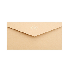復古風米白信紙古典花紋邊框書寫流暢信件卡片裝飾皆宜, 信封｜米黃 (5入), 1包