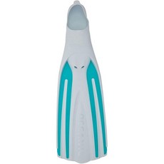Oceanic Viper 2 핀 풀풋 1920933, White/Aqua, Medium
