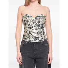 스텔라매카트니 플로럴 자카드 탑