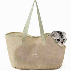 올몰 반려동물 이동가방 베이지 강아지이동식가방 가벼운강아지이동가방 소형견이동가방