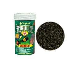 Tropical 德比克 特級螺旋藻顆粒飼料, 1個, U-T60533強化薄餅-小粒100ml