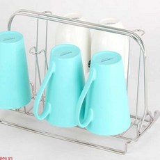 컵걸이선반 컵걸이대 주방 컵걸이(8p) 컵수납대 컵걸이건조대 컵거치대, 1개, 상세페이지 참조