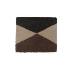 體溫魔術師 雙色拼色保暖圍脖 MIT台灣製 舒適親膚脖圍 秋冬百搭頸部保暖, 棕軍綠, 1個