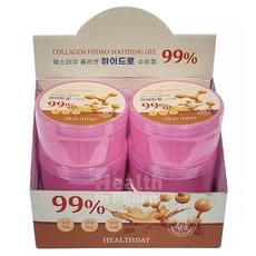 헬스데이 콜라겐 하이드로 수딩젤 99% 300ml (사용기한 : 2026.08.15까지)/콜라겐/수분공급/피부보습/모공수렴, 6개