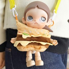 쿨 쿠 지거 자매 즈시가 1/8 아기 옷에 귀여운 햄버거 액세서리 20CM