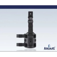 AMOMAX CYTAC 黑色綁腿轉接版 (兼容槍套及彈匣套) 延伸版, 1個