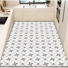 혜신 대형 주방 매트 바닥매트 현관 신발장 매트 미끄럼방지매트 주방매트, D, 1개