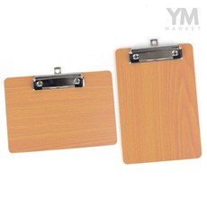 YM A5 우드 클립보드 계산서철, 세로형