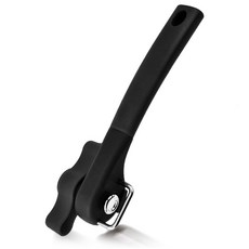 開罐器 安全不割手開罐器 不鏽鋼 開罐神器 開罐頭 開瓶器 罐頭開罐器 開罐頭神器 開罐頭器 安全開罐器 罐頭刀, 1個, 全黑色開罐器