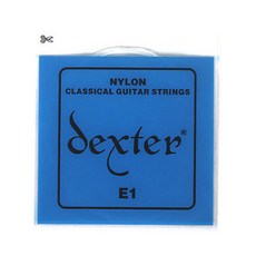 덱스터 클래식기타 낱현 1번 028 클래식기타줄, 단품, 1개