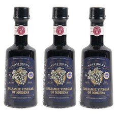 포스티보나 프리미엄 모데나 레드 발사믹식초, 250ml, 3개